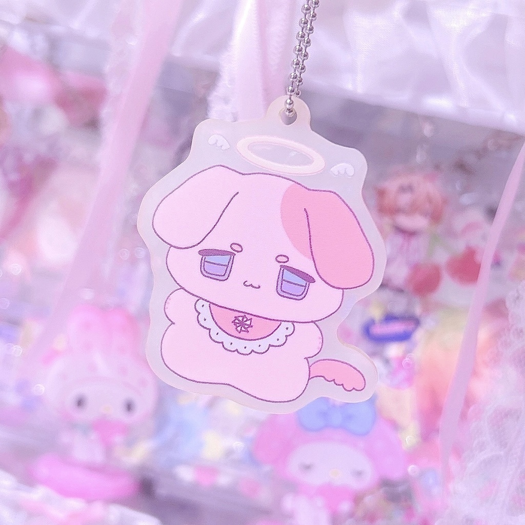 【非公式】わんにゃくしょん Angel Baby アクリルキーチェーン