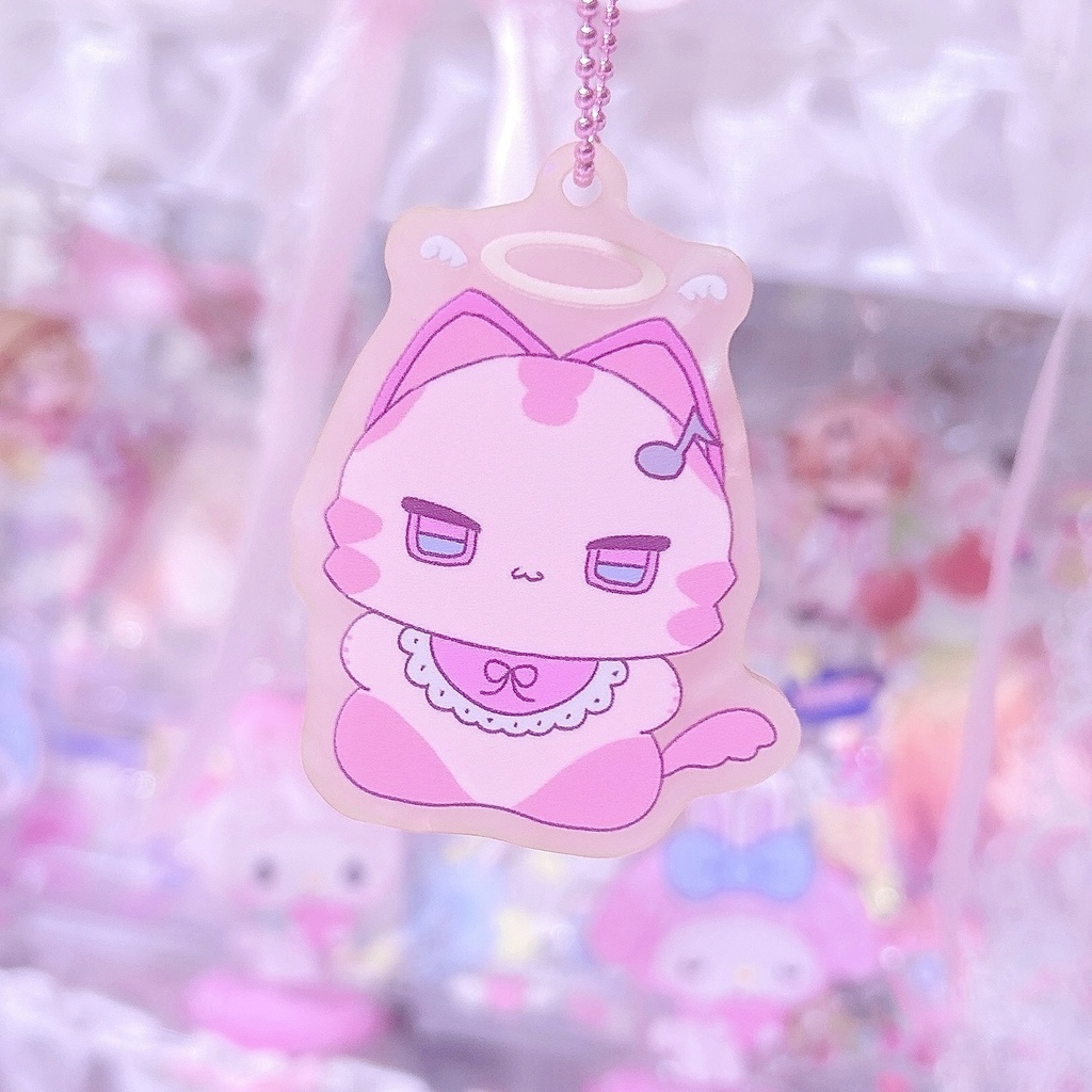 【非公式】わんにゃくしょん Angel Baby アクリルキーチェーン