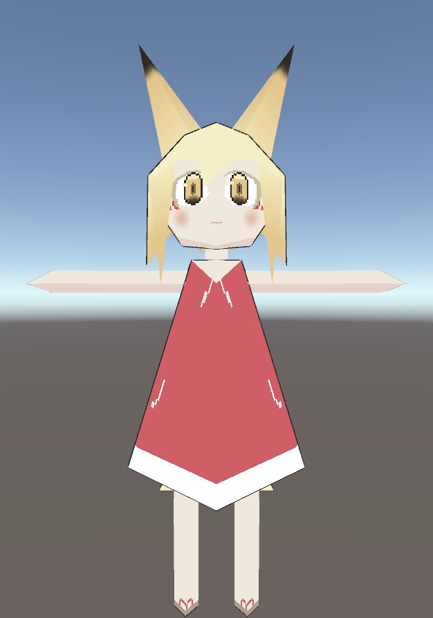 不知火(ローポリ) [オリジナル3Dモデル]