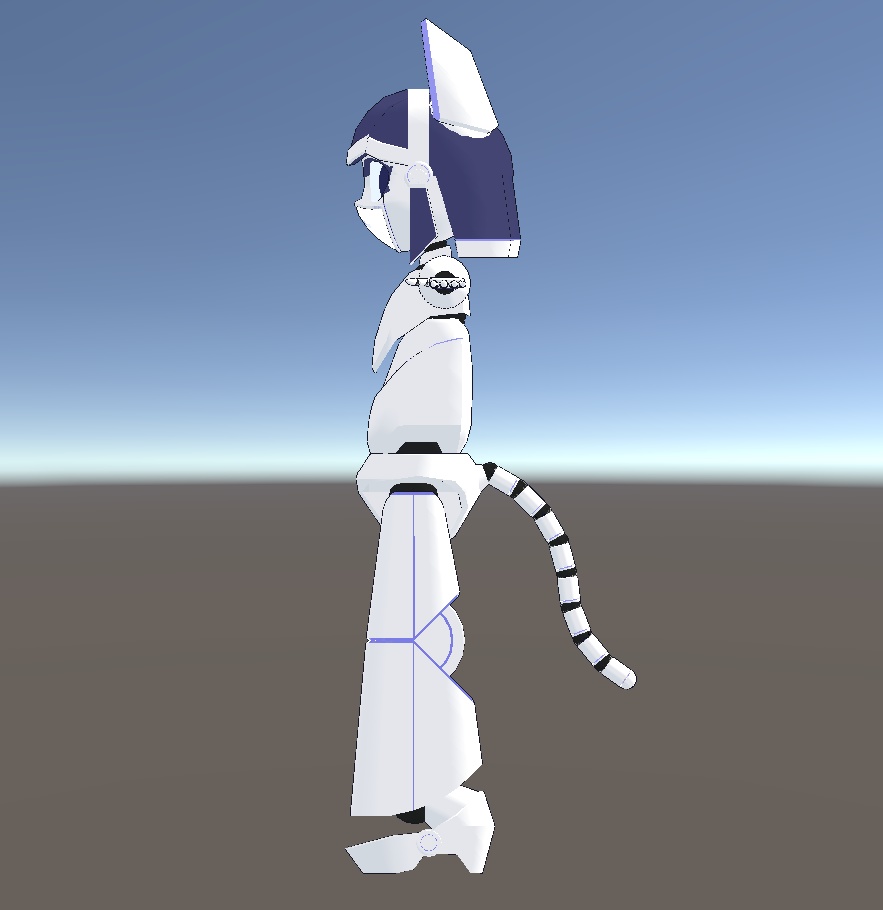 ロボネコちゃん3Dモデル