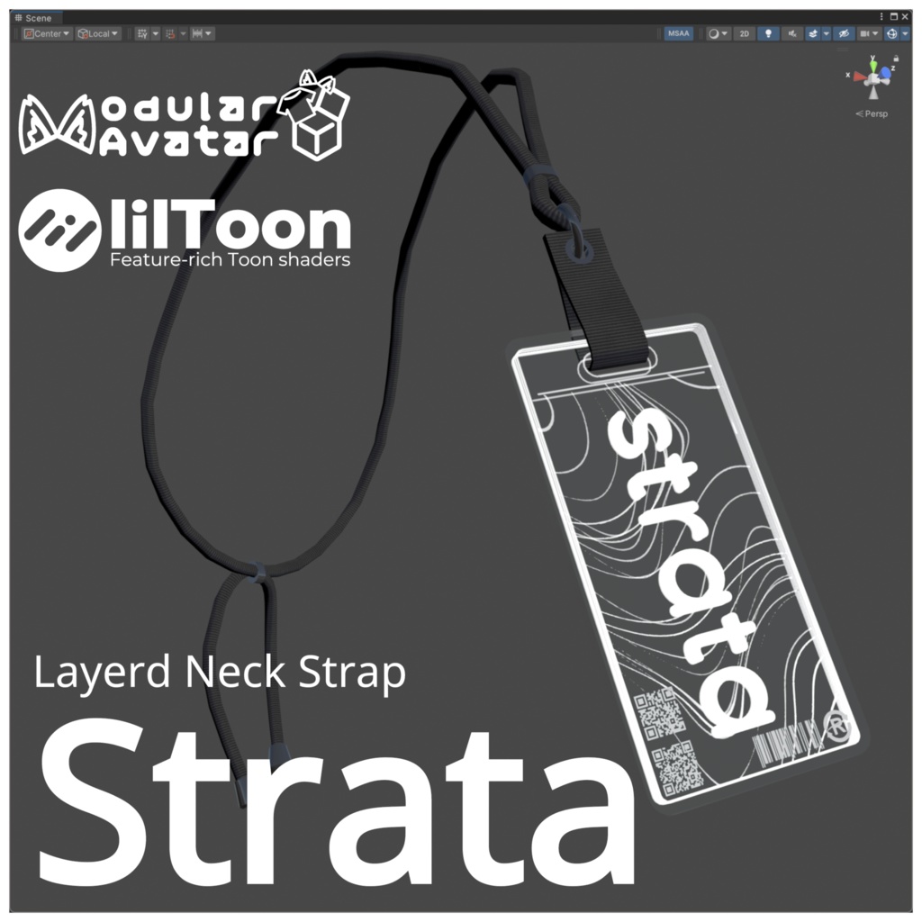 Strata - アバター向けネックストラップ