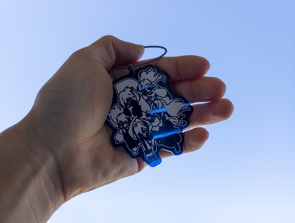 夏の迷子キーホルダー