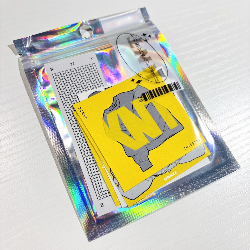 【にじそうさく10】 KNT STICKERSET