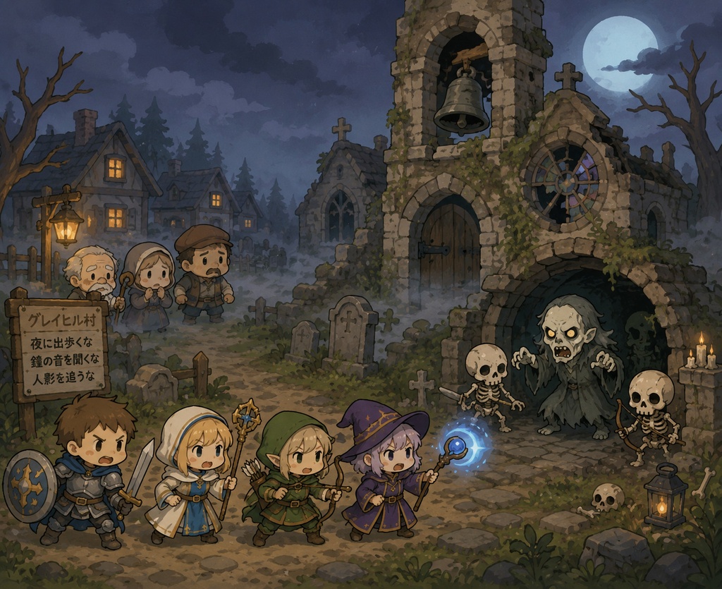 【D&D5版】霧に消えた鐘の音 2レベルアドベンチャー