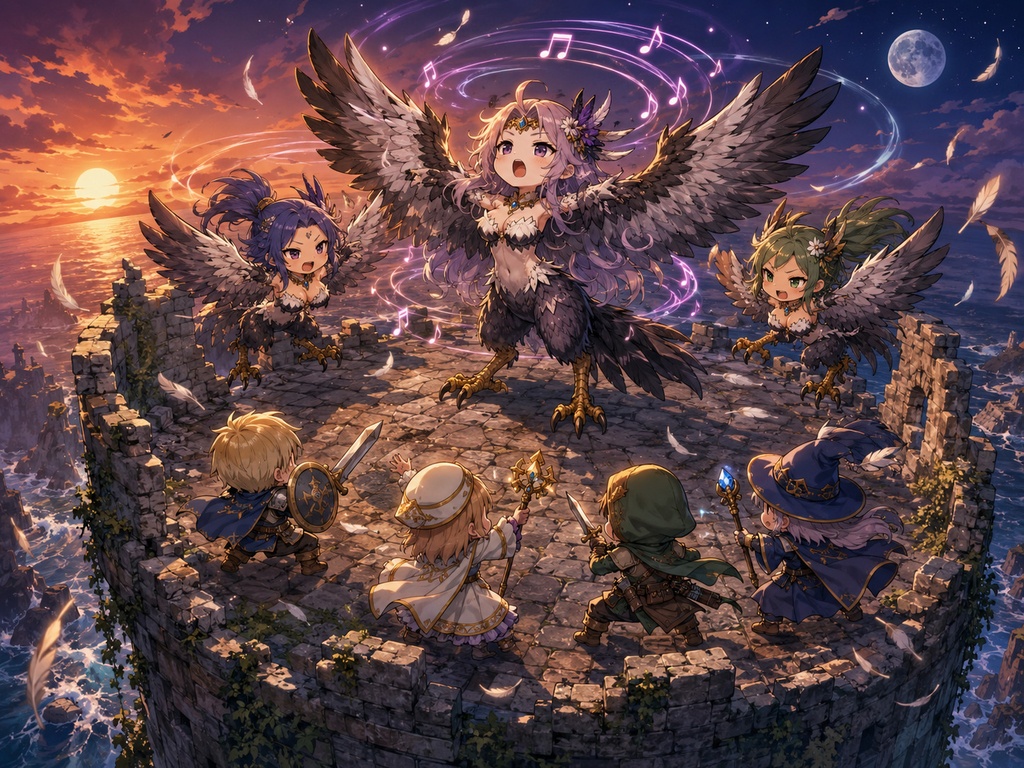 【D&D5版】歌う断崖 3レベルアドベンチャー