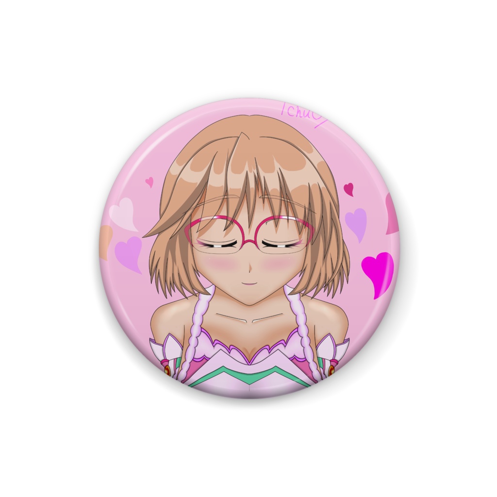 キス顔シンビちゃん缶バッジ