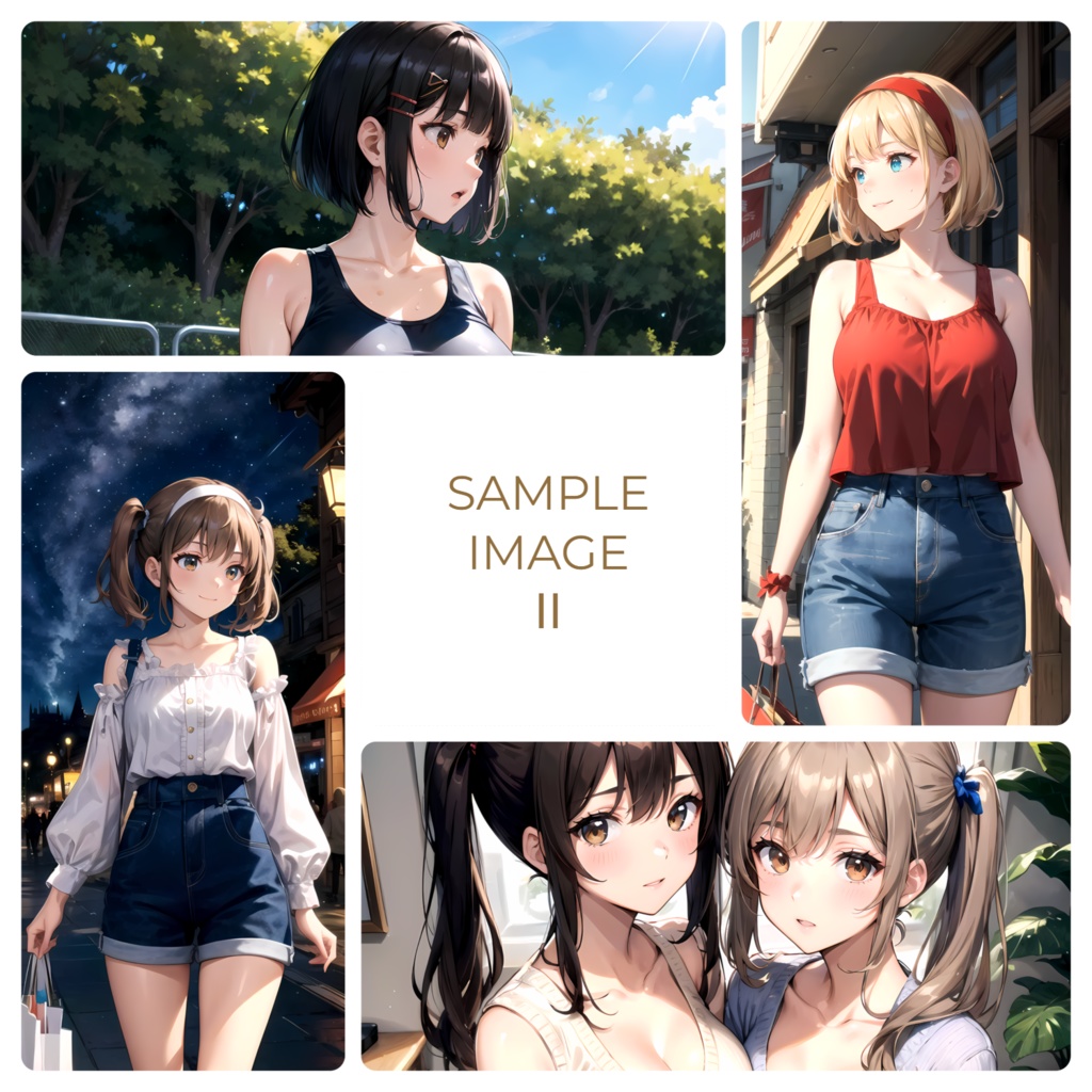 [Free] お試しイラスト2 【15枚】