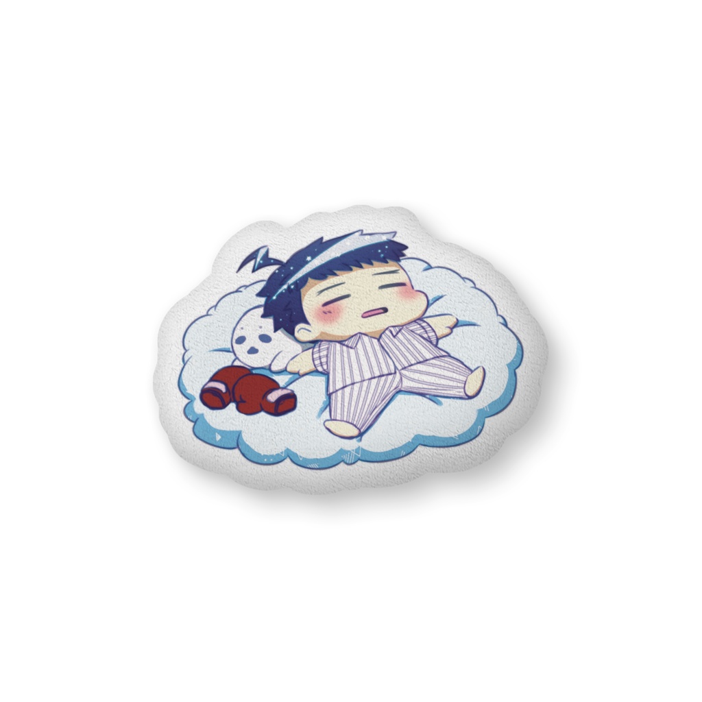 【ふかふかクッション】おつかれ探索者シリーズ:みつかんver