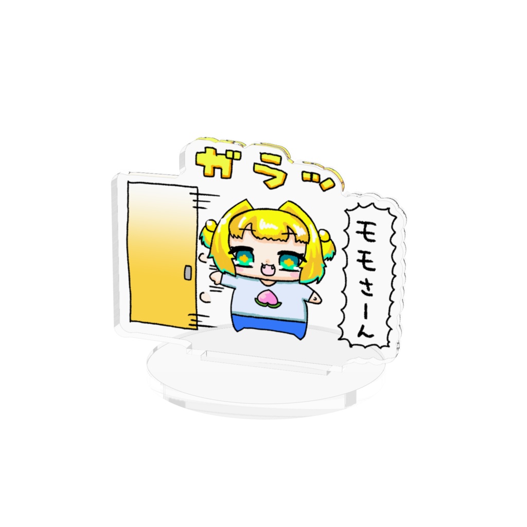 パイにゃんアクリルフィギュアおもて