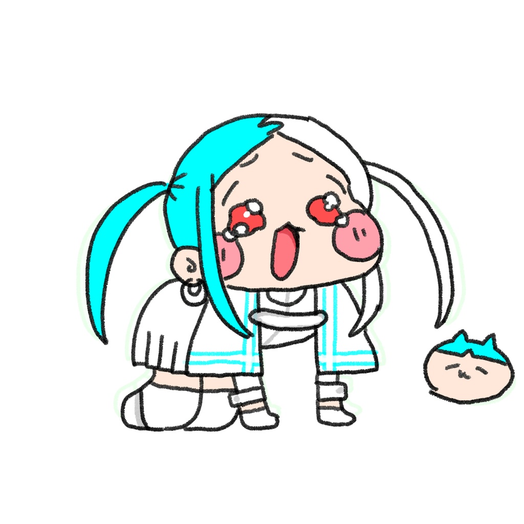 チョワヨ～　チグサのアクリルスタンドキーホルダー