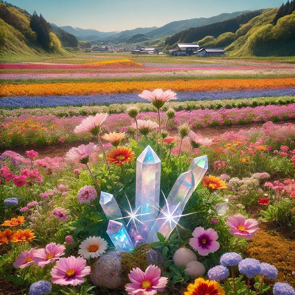 野の花とクリスタル・1