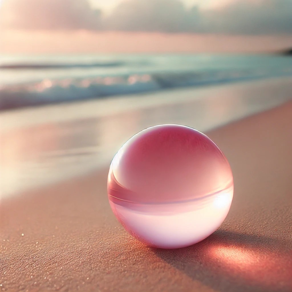 海辺の石