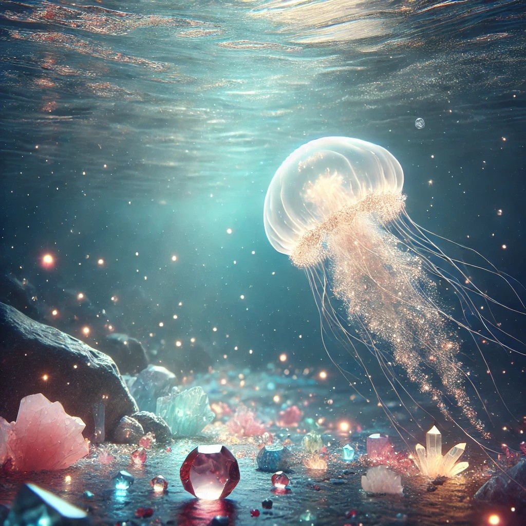 海底の光
