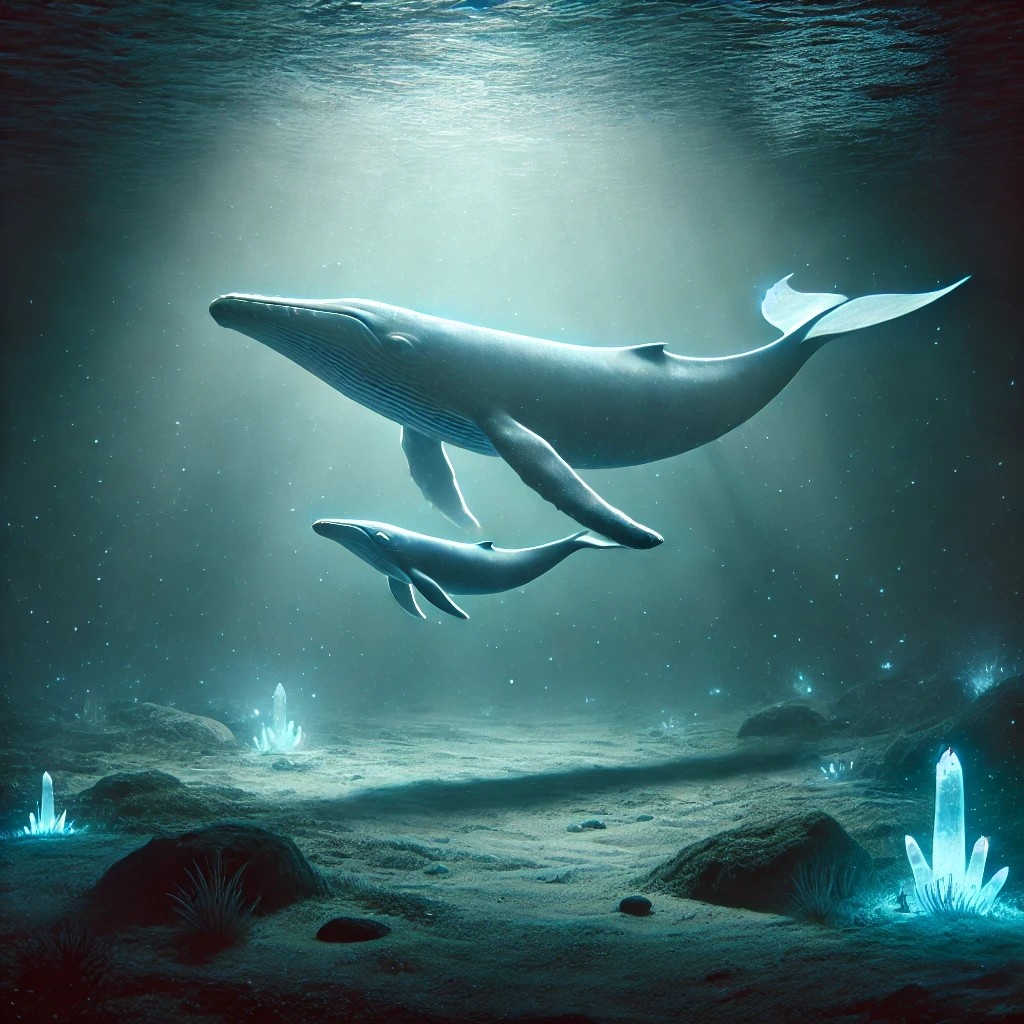 クジラの親子
