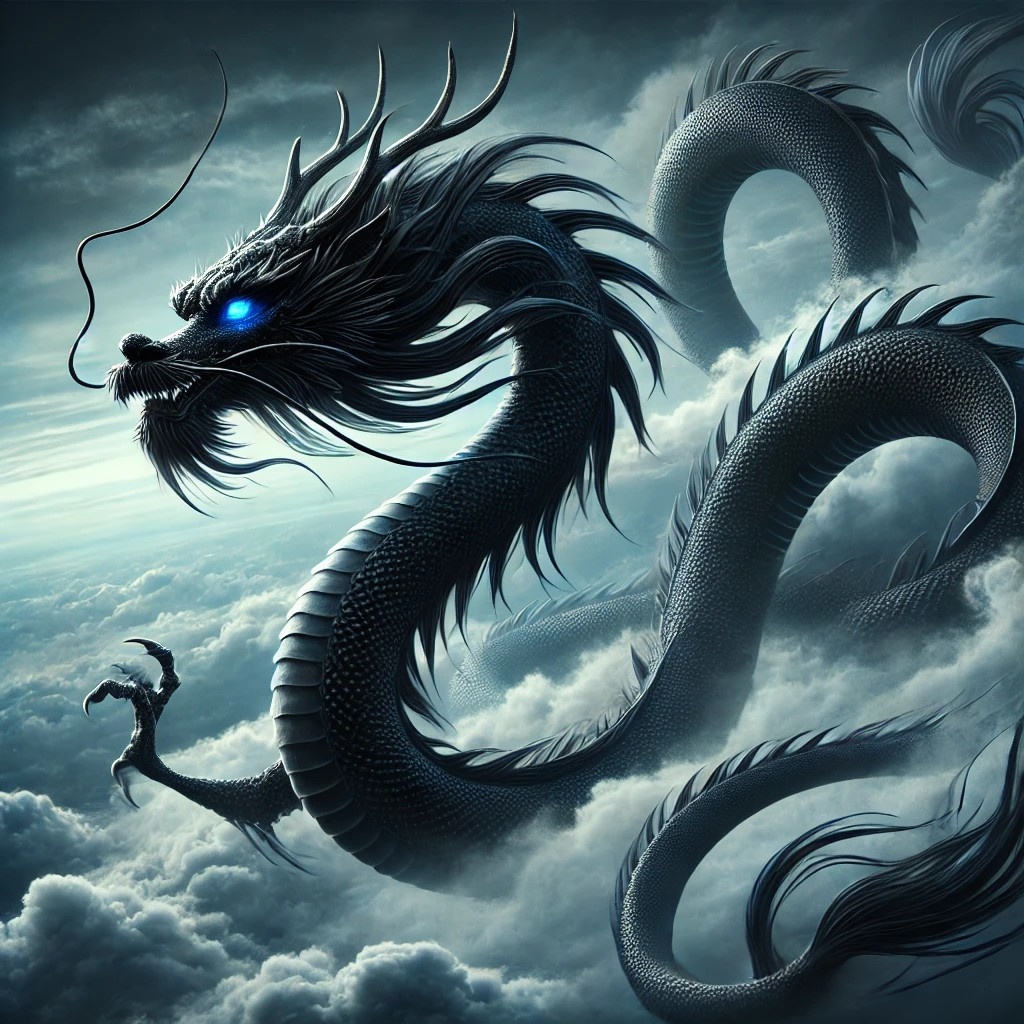 黒い龍・1