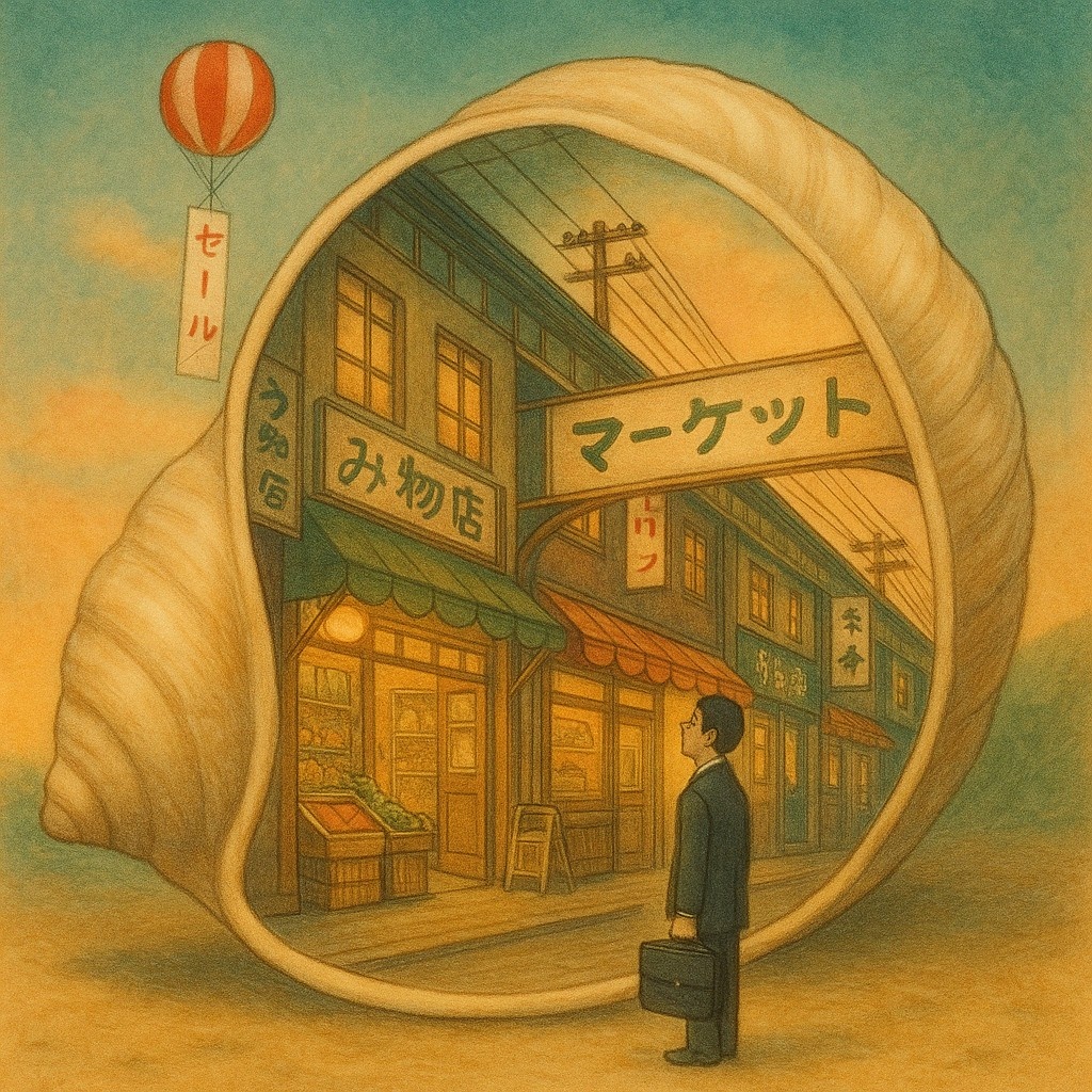 貝殻の世界 ー商店街ー