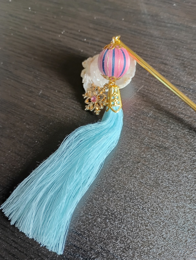 巻玉イメージ簪（猗窩座/狛恋）