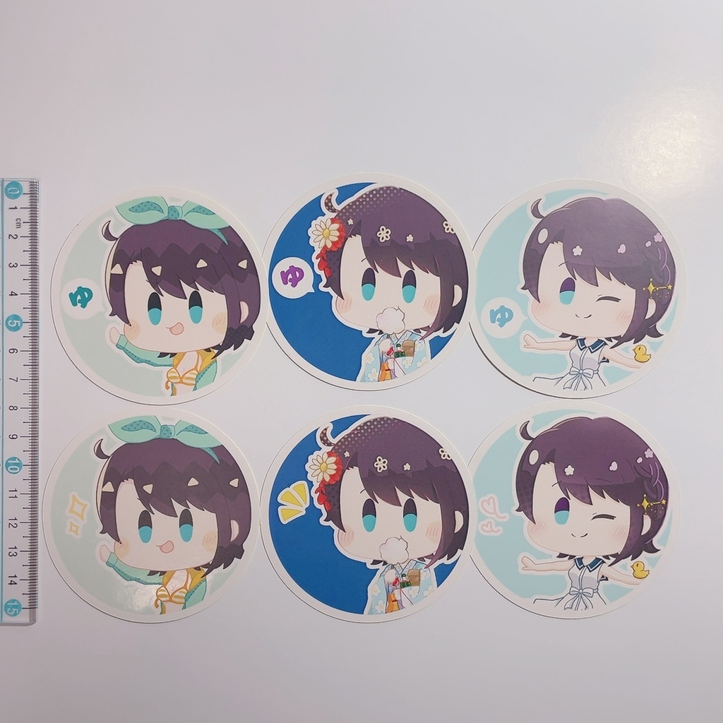 【非公式】コースター風シール