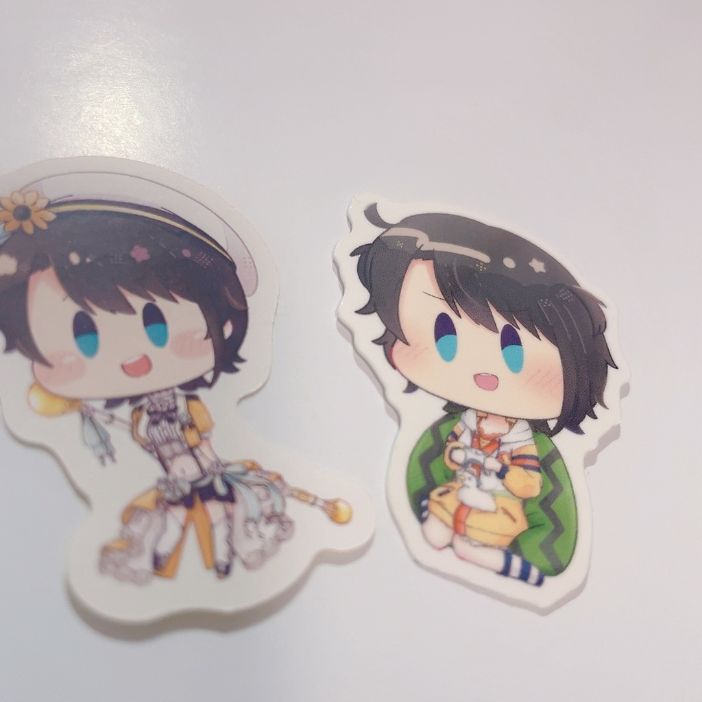 【非公式】高耐候ダイカットステッカー 部屋着2種