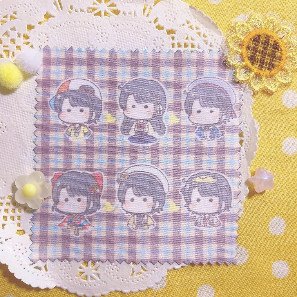 【非公式】ゆるすば メガネ拭き