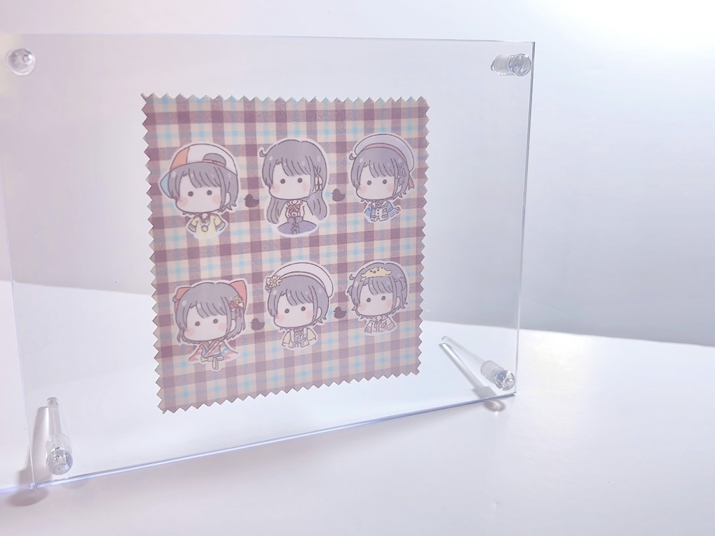 【非公式】ゆるすば メガネ拭き