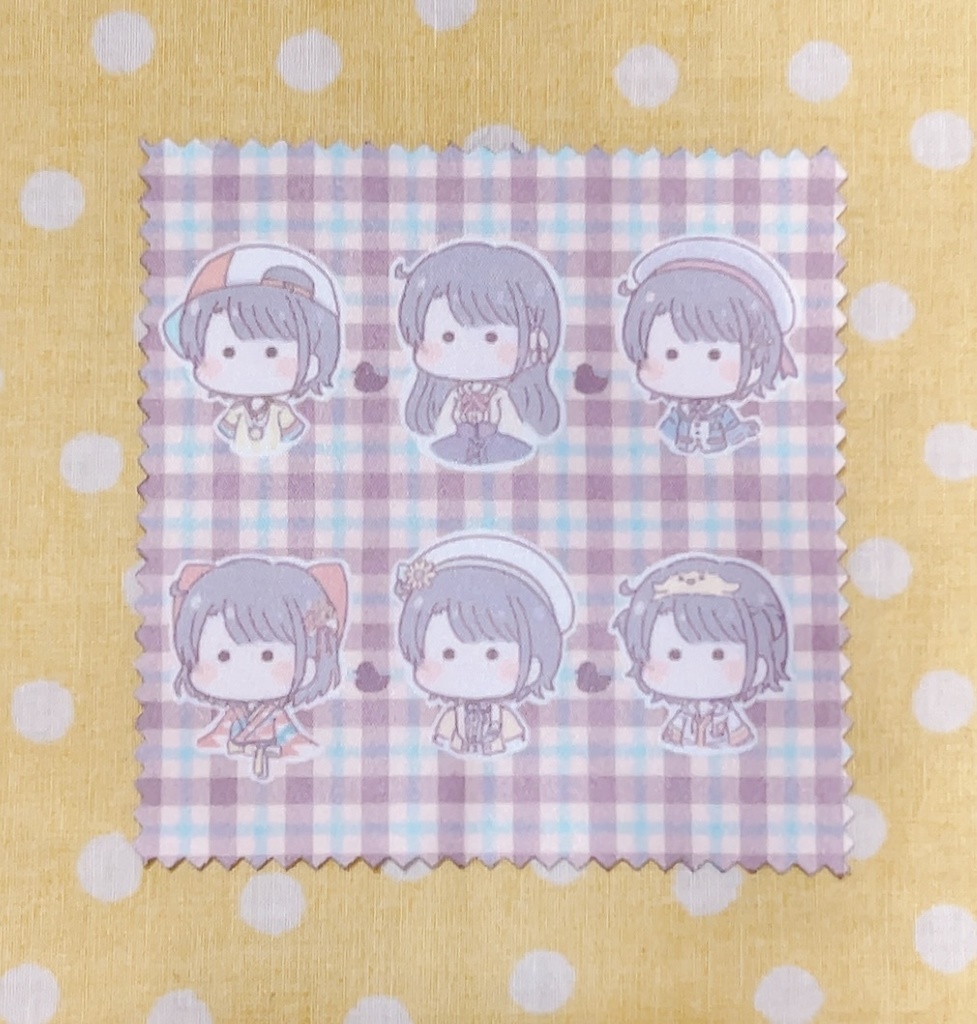 【非公式】ゆるすば メガネ拭き