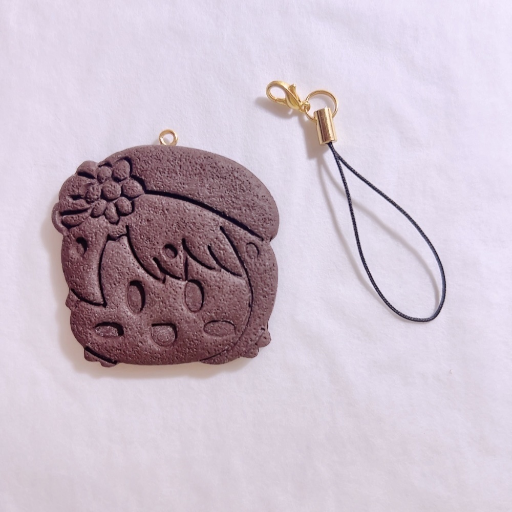 【非公式】クッキー風ストラップ