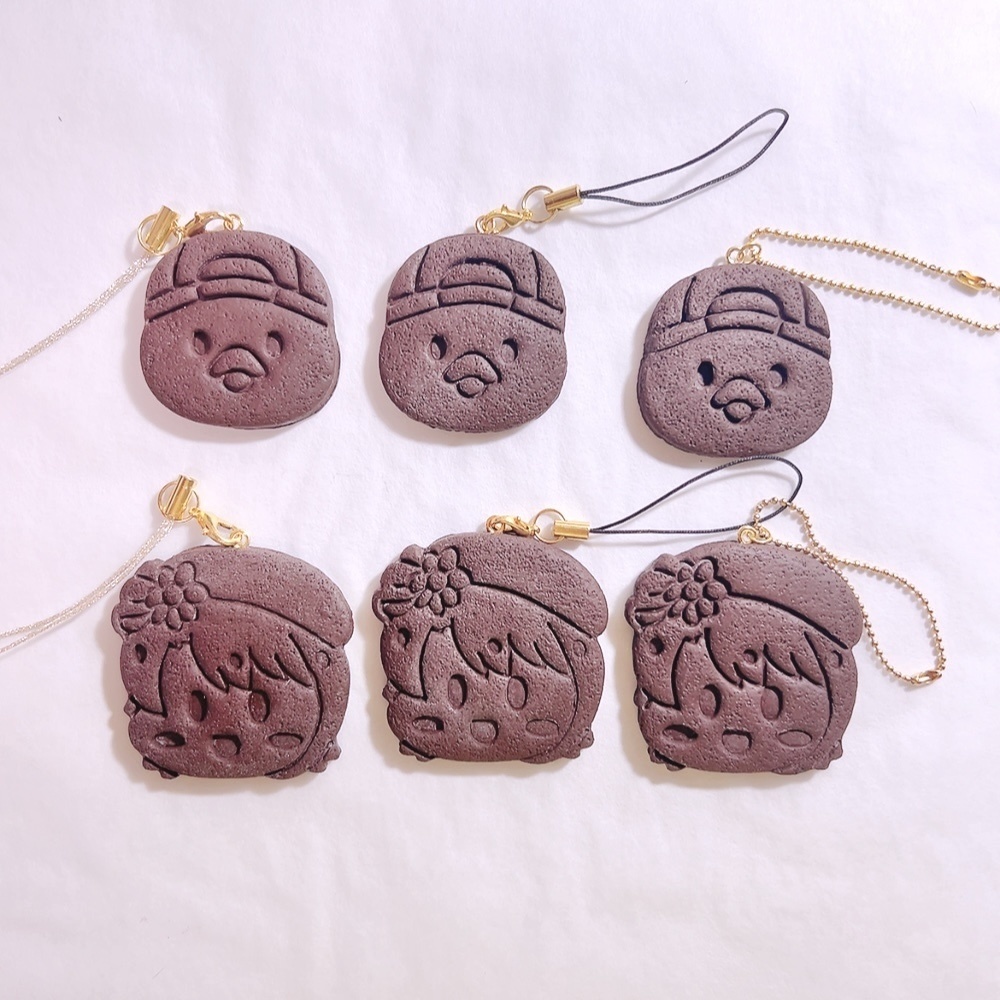 【非公式】クッキー風ストラップ