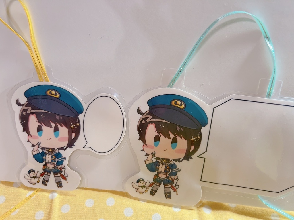 【非公式】数量限定 四角吹き出し◽️ フリーカットホワイトボード