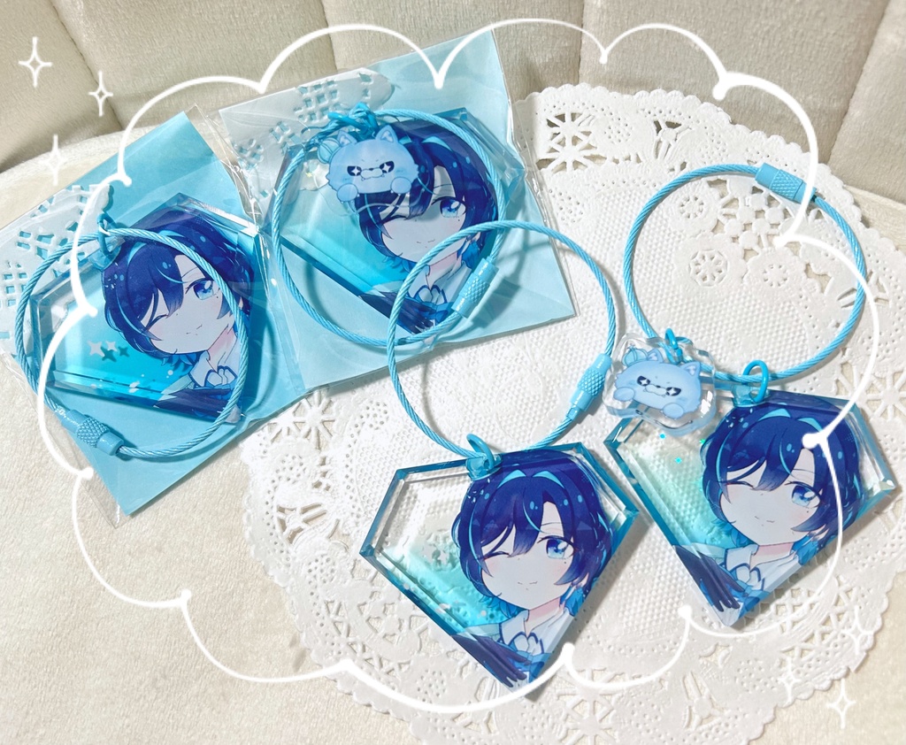 【転売禁止/非公式】💎ジュエルアクキー