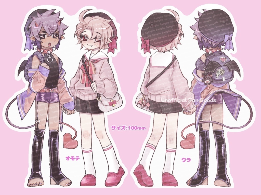 ショタ使い魔 両面アクリルスタンド