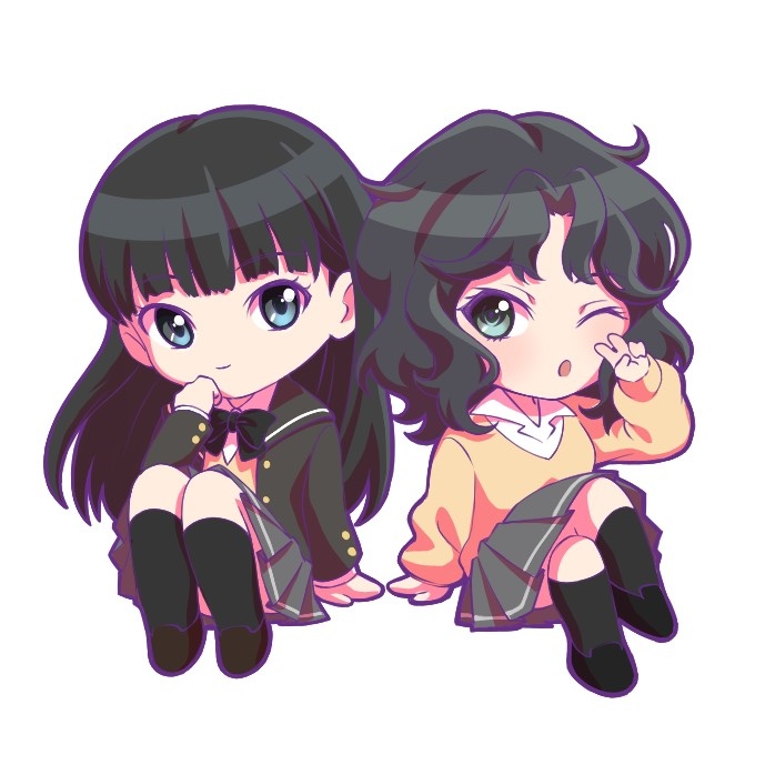 c105　アマガミ　アクリルキーホルダーセット