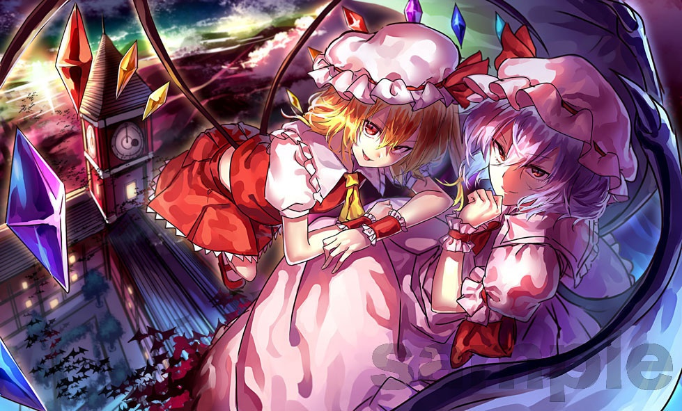 C89 ScarletAgents プレイマット レミリア&咲夜 プレマ 冬コミ（c91