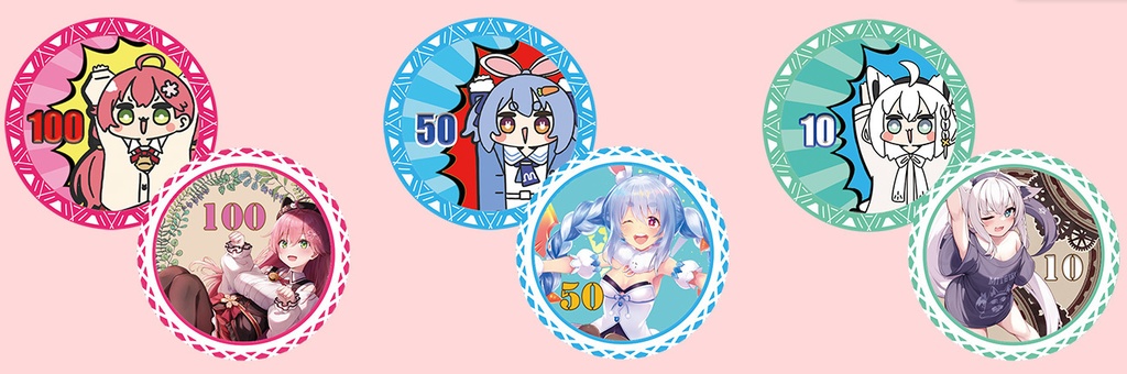 セラミック製カジノコイン