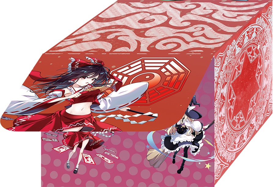 合皮デッキケース　霊夢＆魔理沙
