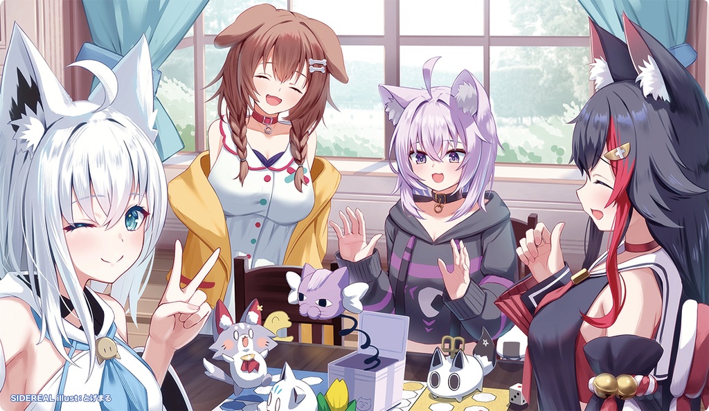 ホロライブゲーマーズプレイマット