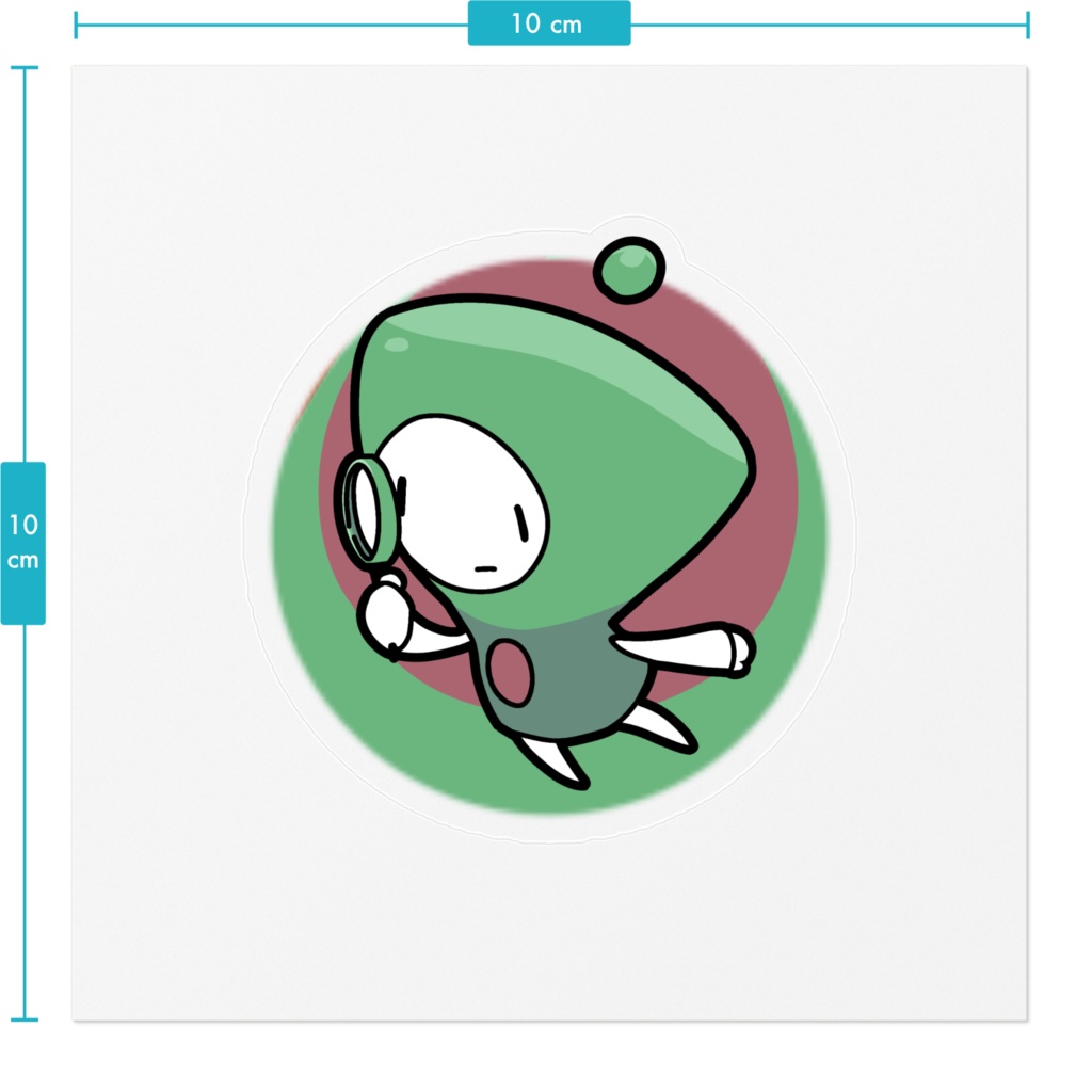 4タイプ・法則型│岡田斗司夫ステッカー