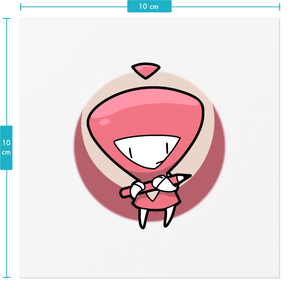 4タイプ・理想型│岡田斗司夫ステッカー