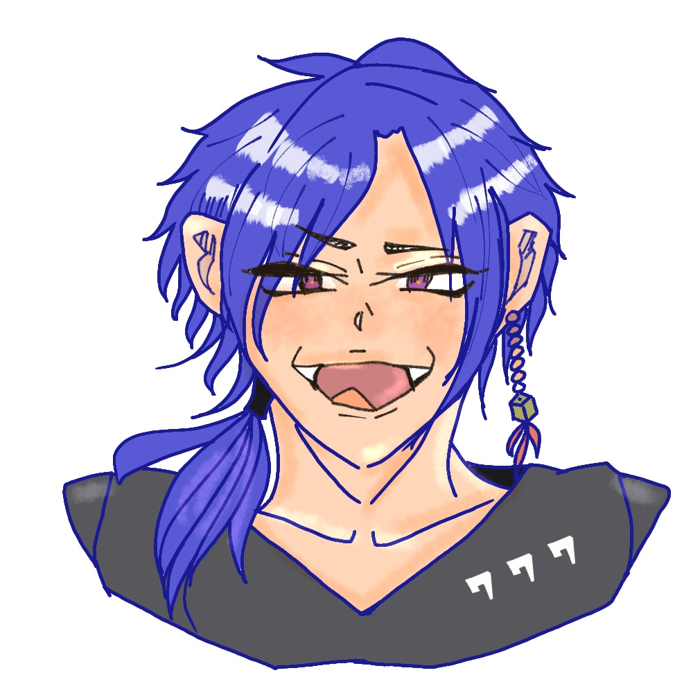 ヒプノシスマイク有栖川帝統イラストキーホルダー