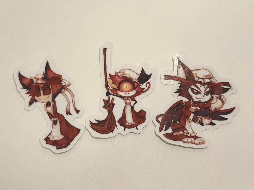 雇用組(メイド) ミニシール