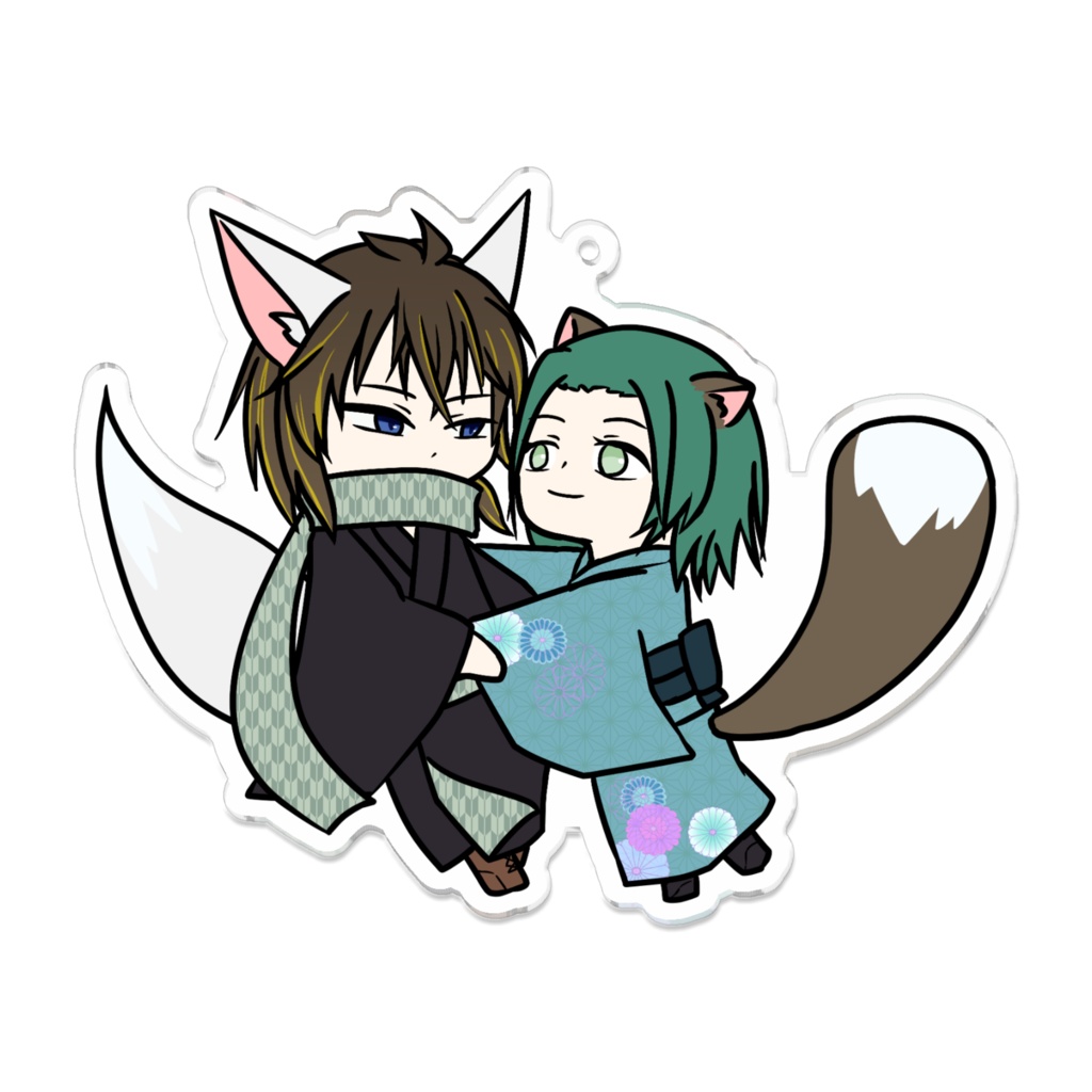 ぼいど自陣HO1&HO2_狐耳&狸耳