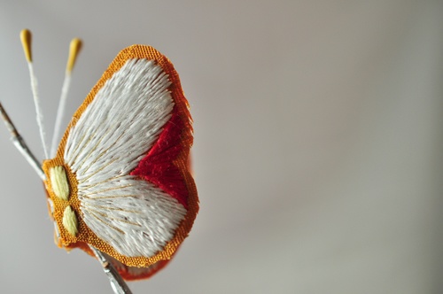 刺繍クリップ　南泉一文字