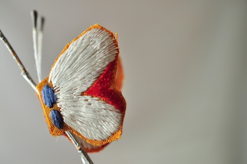 刺繍クリップ　日光一文字