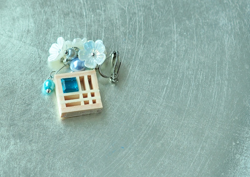 組子花格子アクセサリー 大和守安定