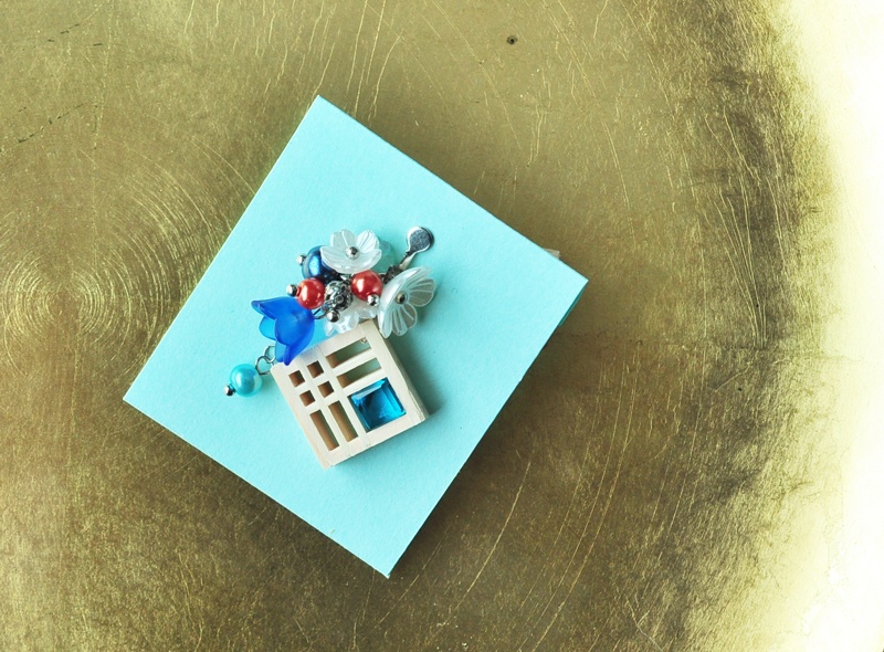 組子花格子アクセサリー　堀川国広