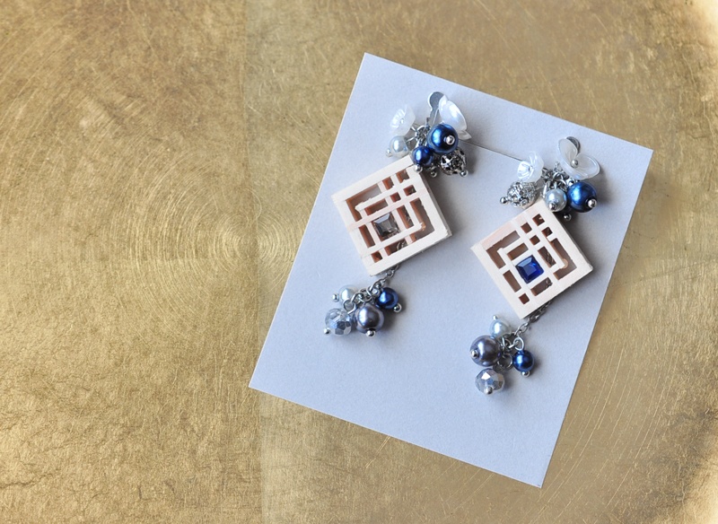 組子アクセサリー(刀種別) 山鳥毛