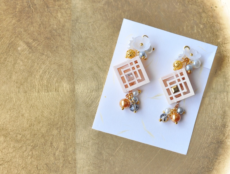 組子アクセサリー(刀種別) 鶴丸国永