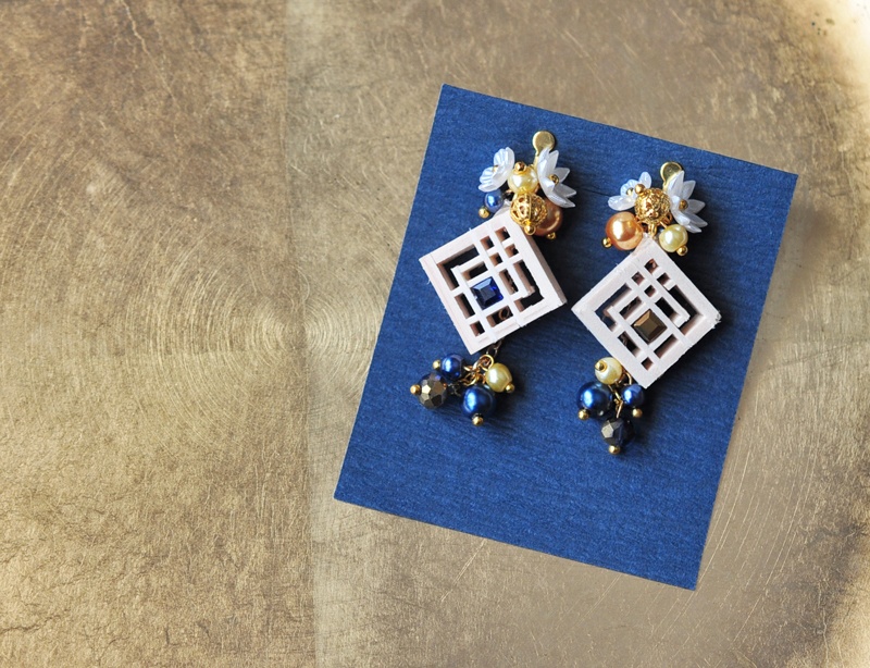 組子アクセサリー(刀種別) 三日月宗近