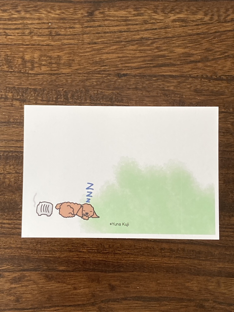 季節の絵はがき 夏【モカといっしょ】