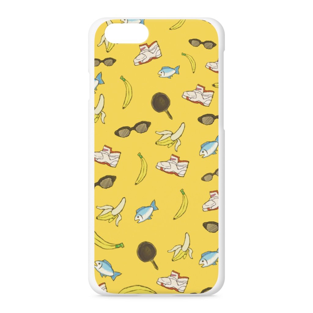 🍌🐟🕶風iPhone6/6sケース